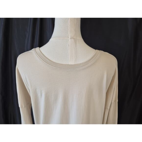 Vetta Womens Convertible Tee Top in Vintage Cream XS - Picture 8 of 9